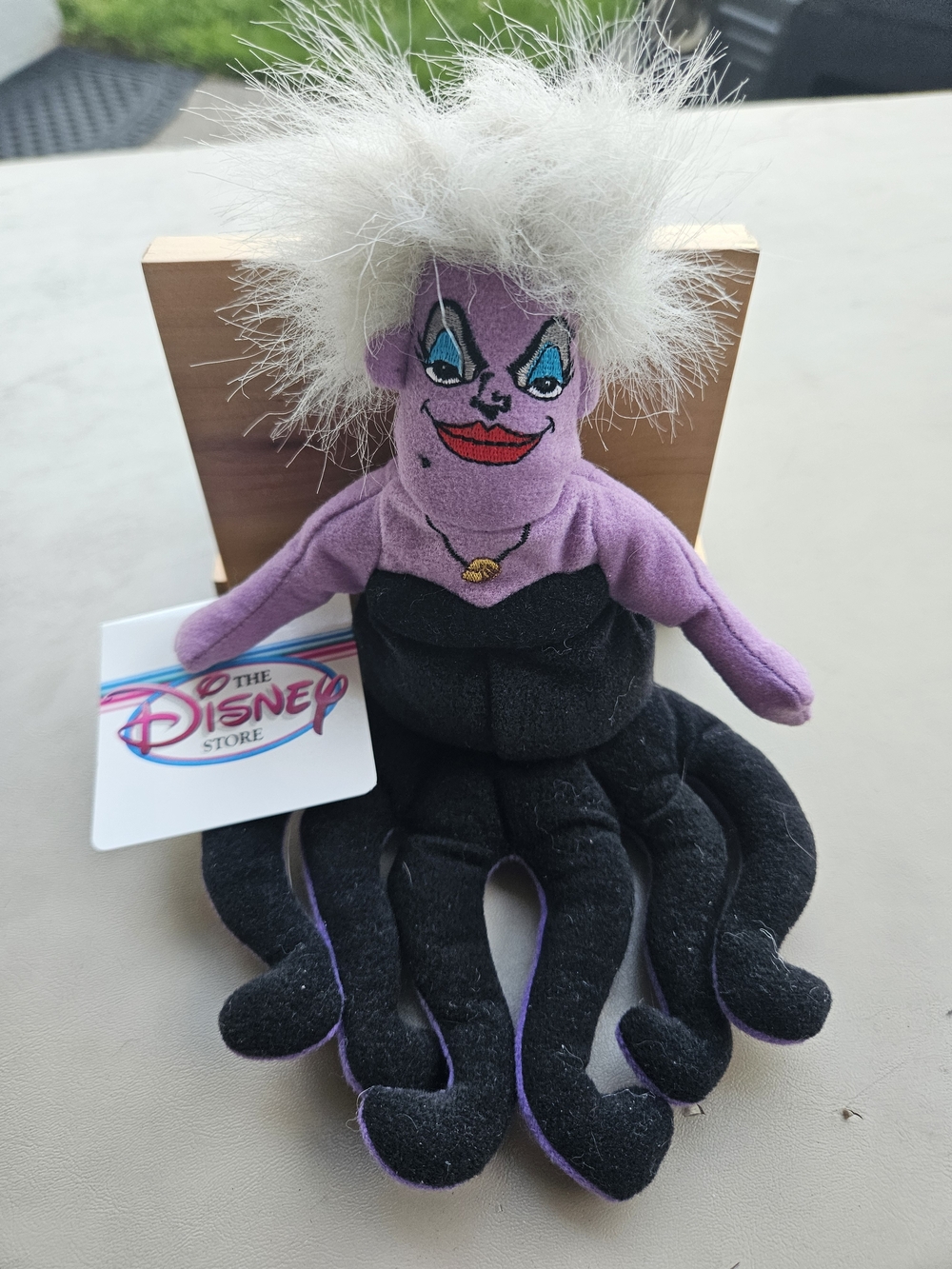 Disney Ursula Mini Bean Bag Plush - Purple, Black & White